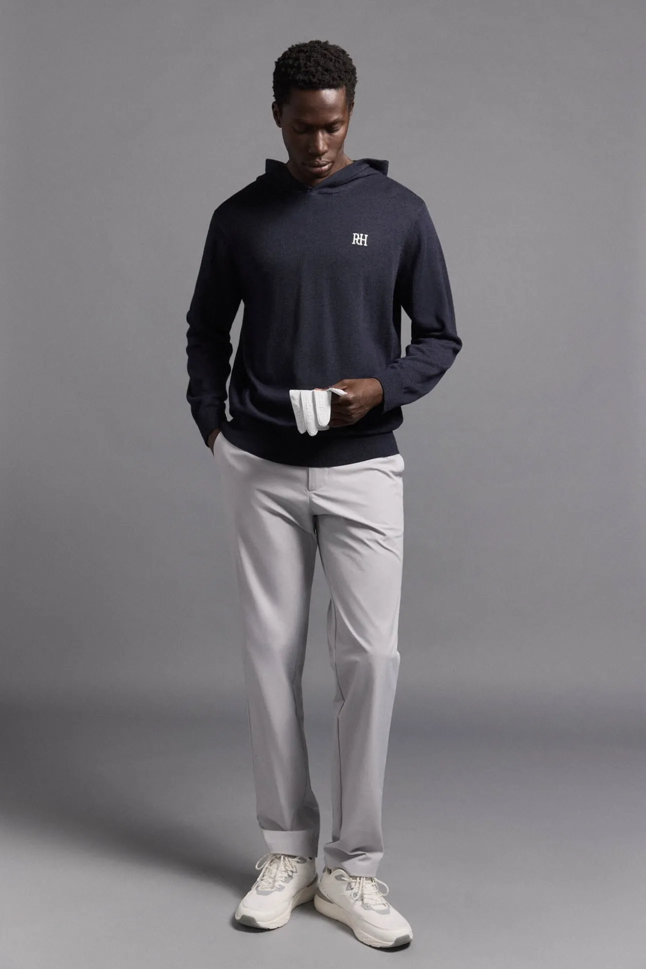 Camisa com logo de golfe