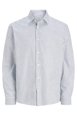 Camisa de algodão com corte descontraído