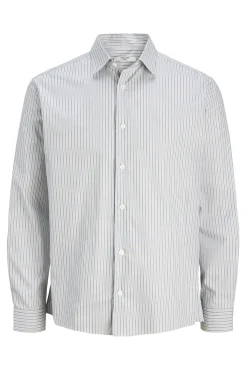 Camisa de algodão com corte descontraído