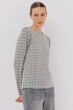 Camisa de caixa de botões
