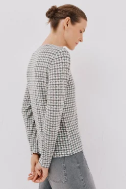 Camisa de caixa de botões