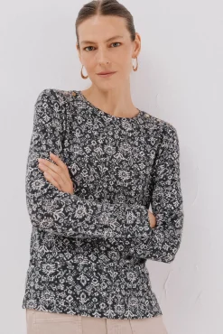 Camisa de caixa de botões