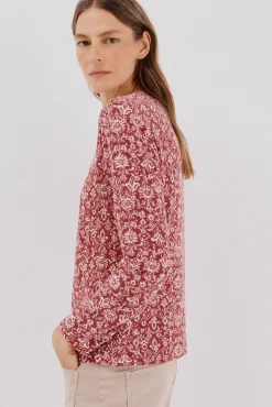 Camisa de caixa de botões