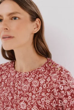 Camisa de caixa de botões