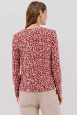 Camisa de caixa de botões