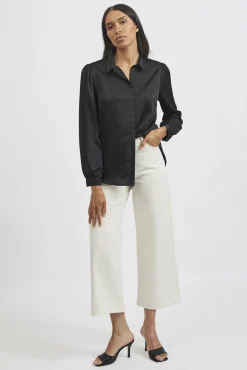 Camisa de cetim