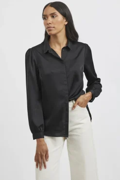Camisa de cetim