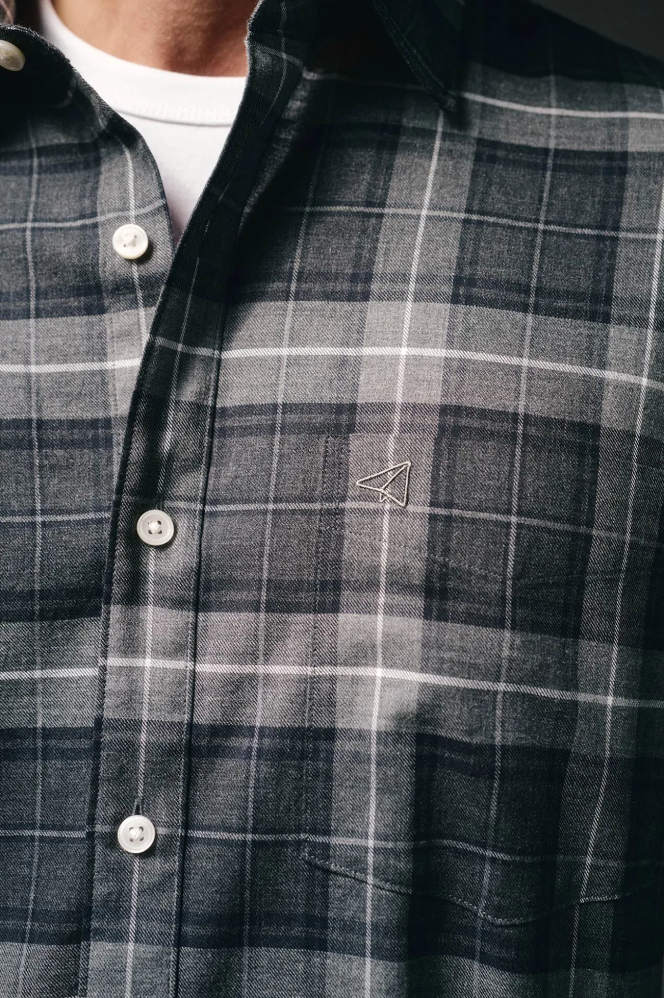 Camisa de flanela xadrez