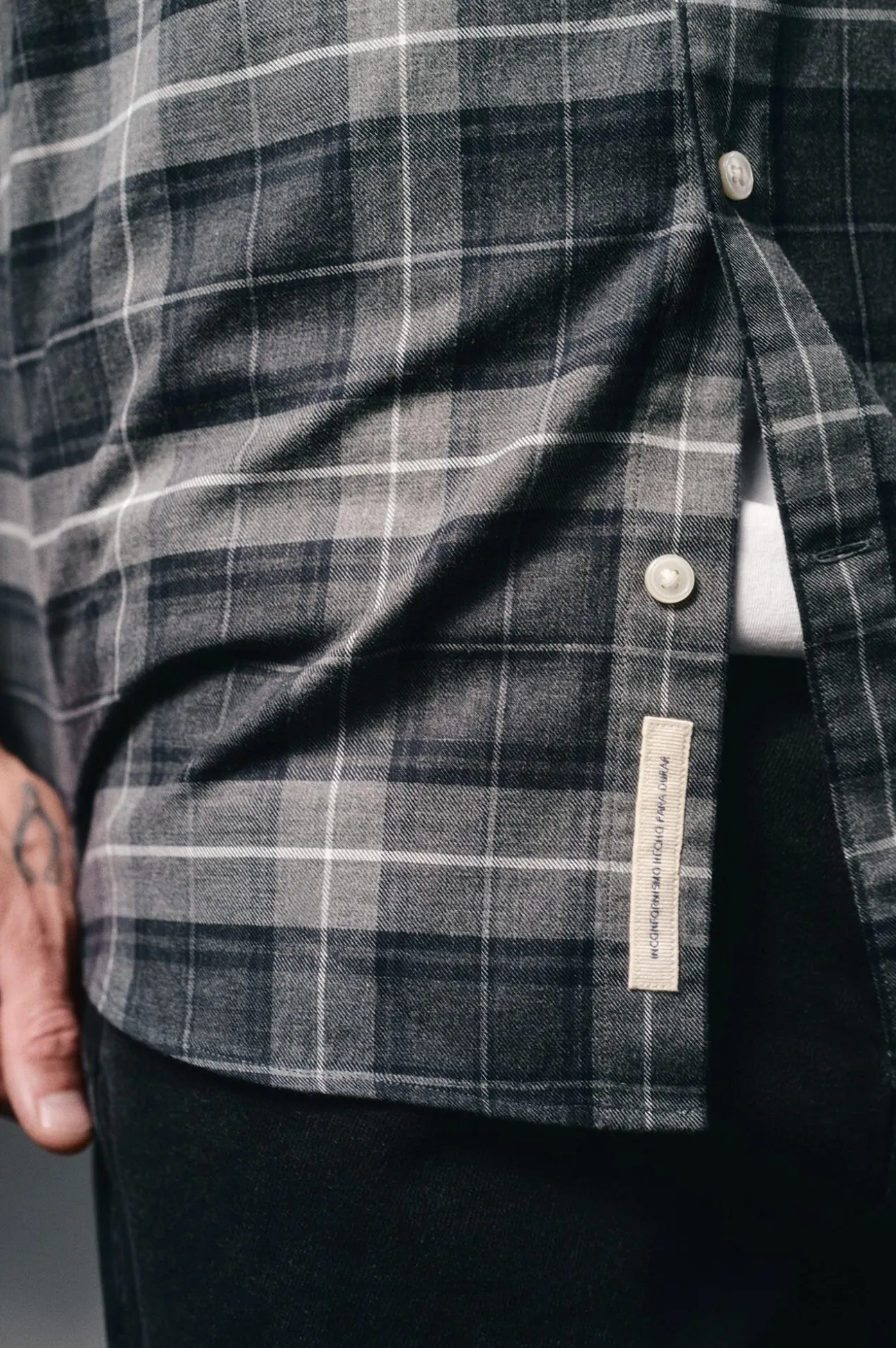 Camisa de flanela xadrez