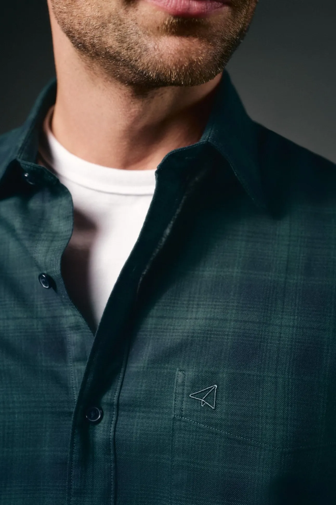 Camisa de flanela xadrez