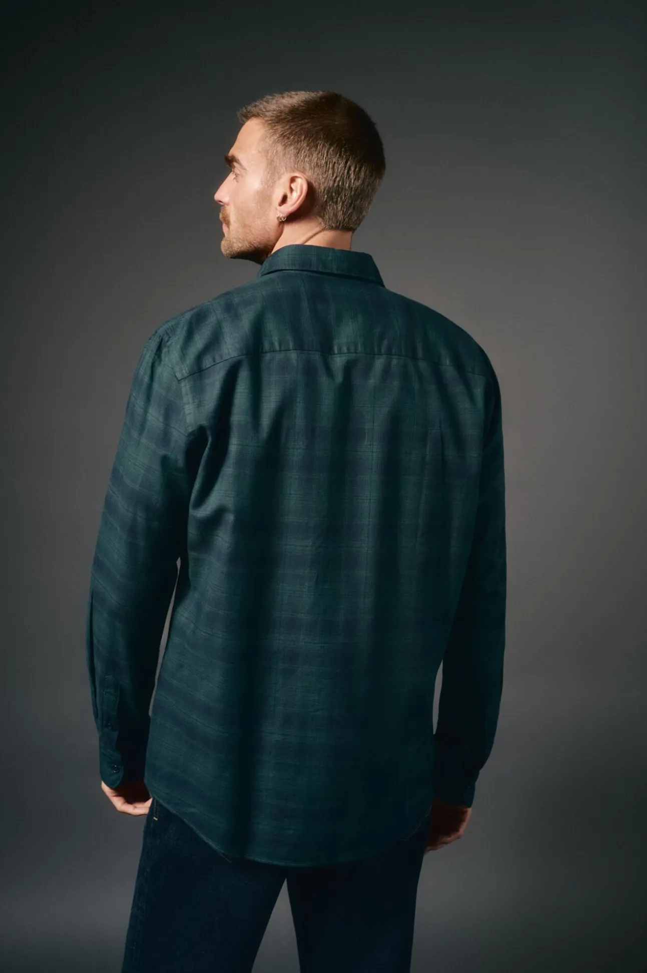Camisa de flanela xadrez