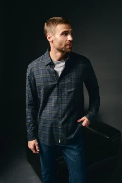 Camisa de flanela xadrez