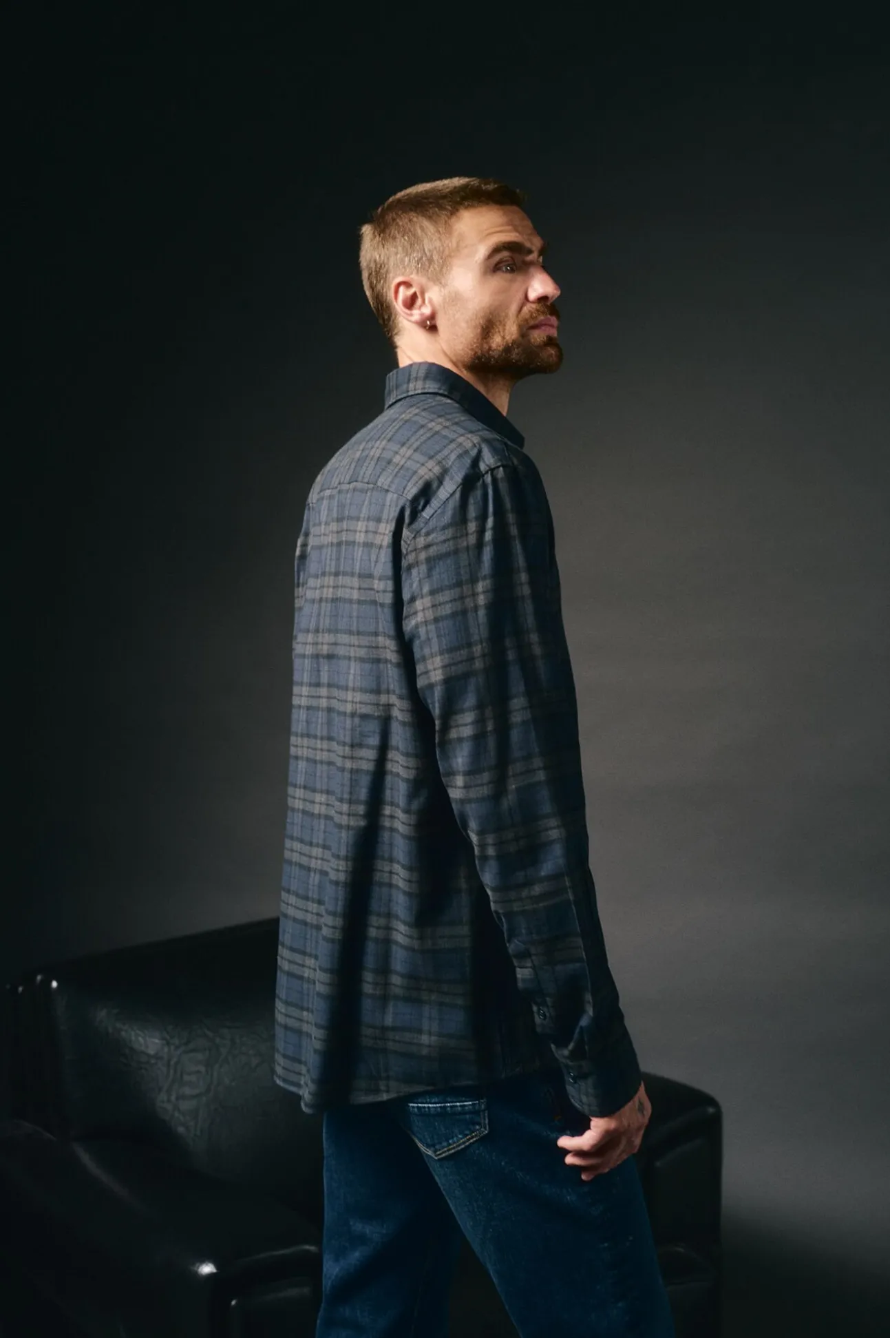 Camisa de flanela xadrez