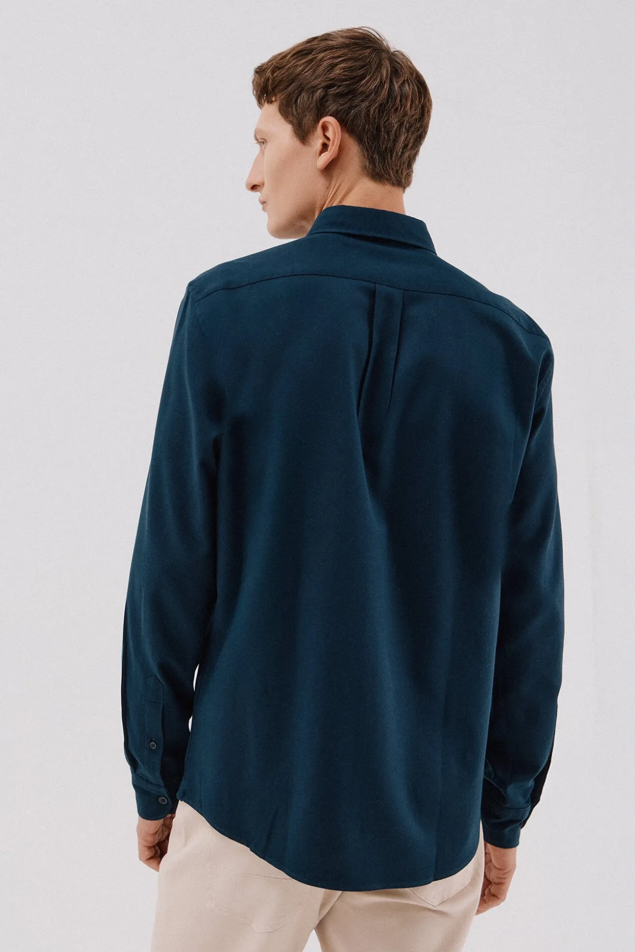 Camisa de gabardina tencel