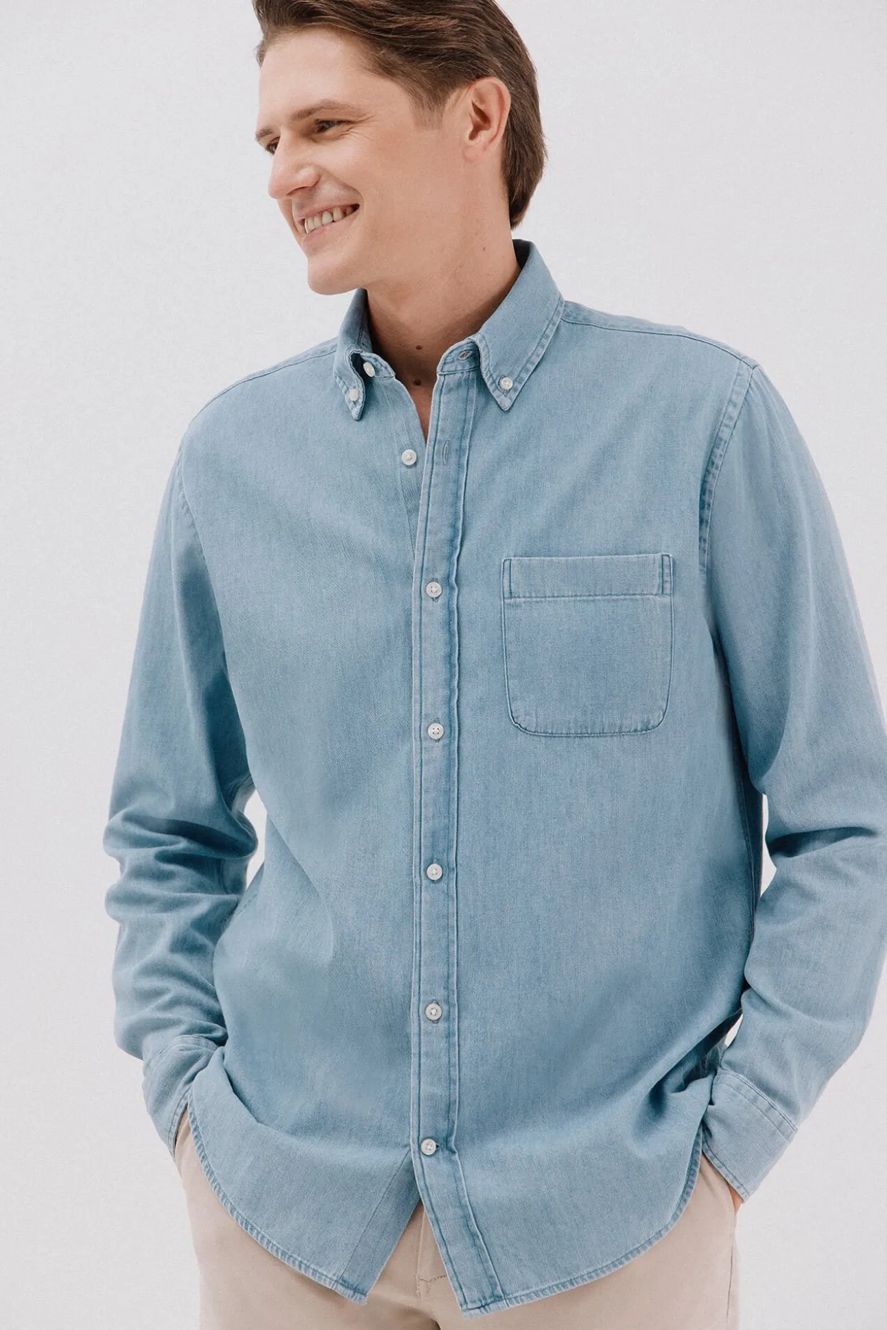 Camisa de ganga
