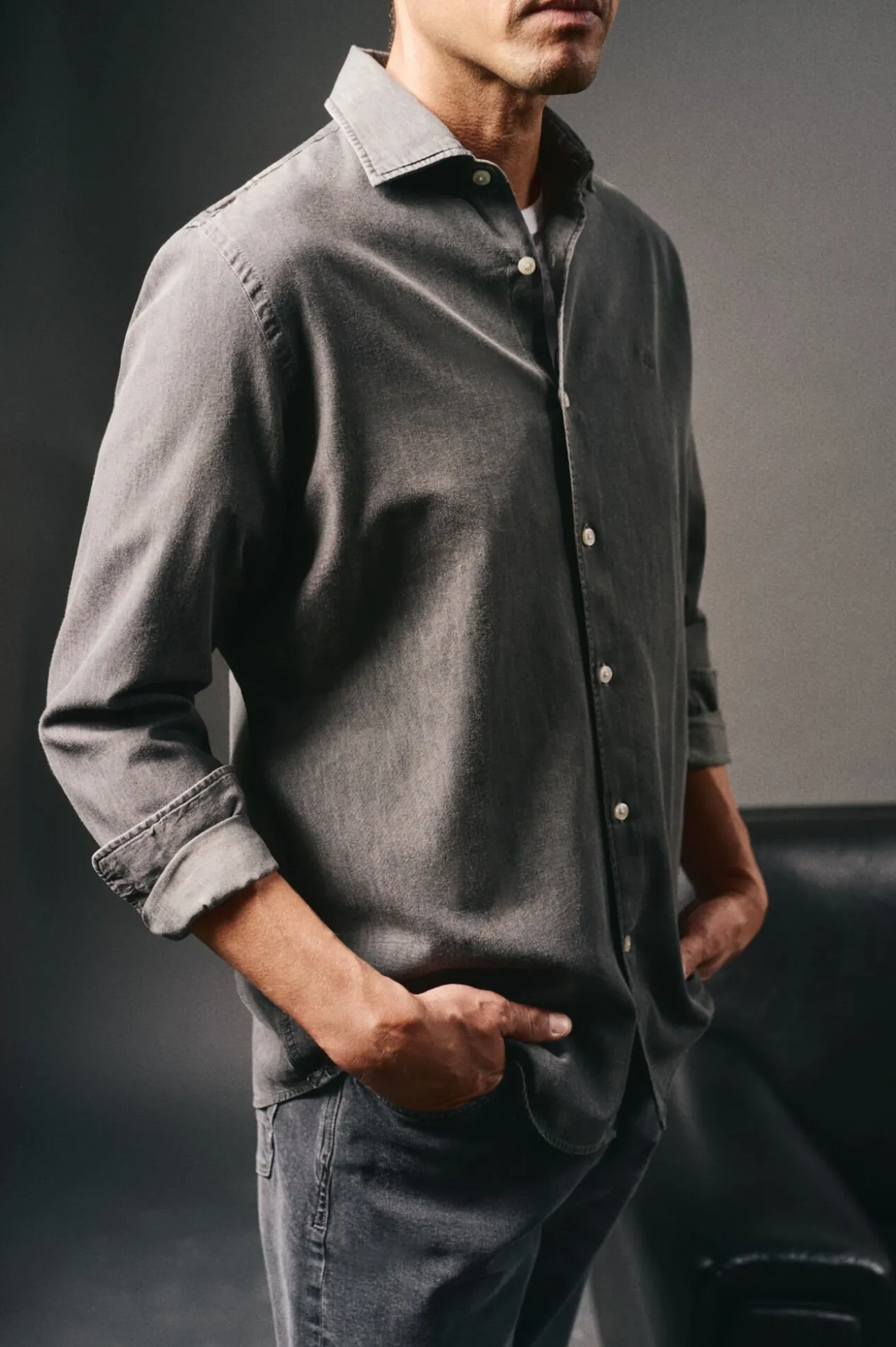 Camisa de ganga
