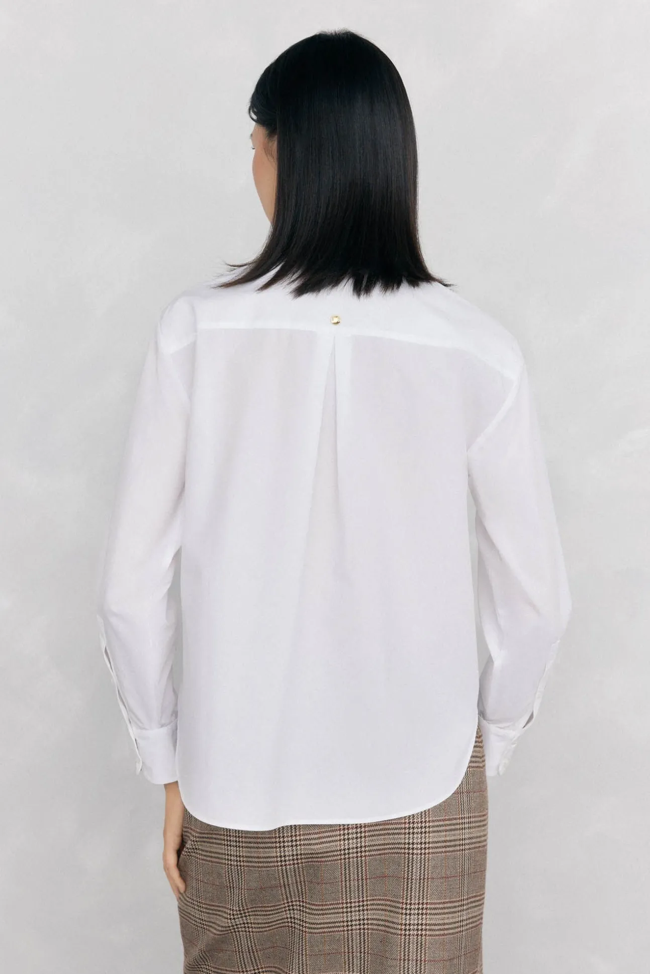 Camisa de laçada largo