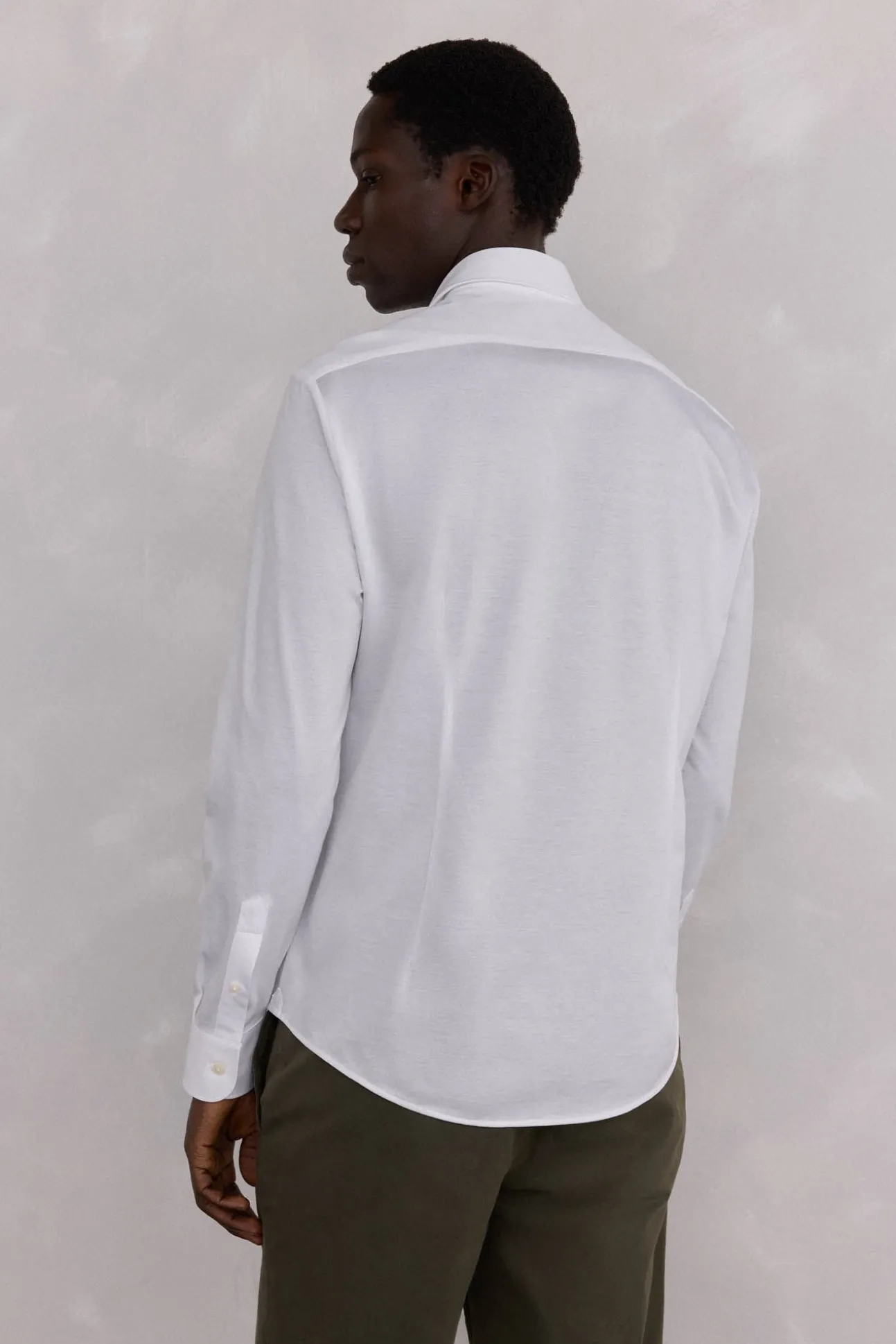 Camisa de malha malha
