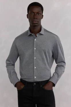 Camisa de malha malha