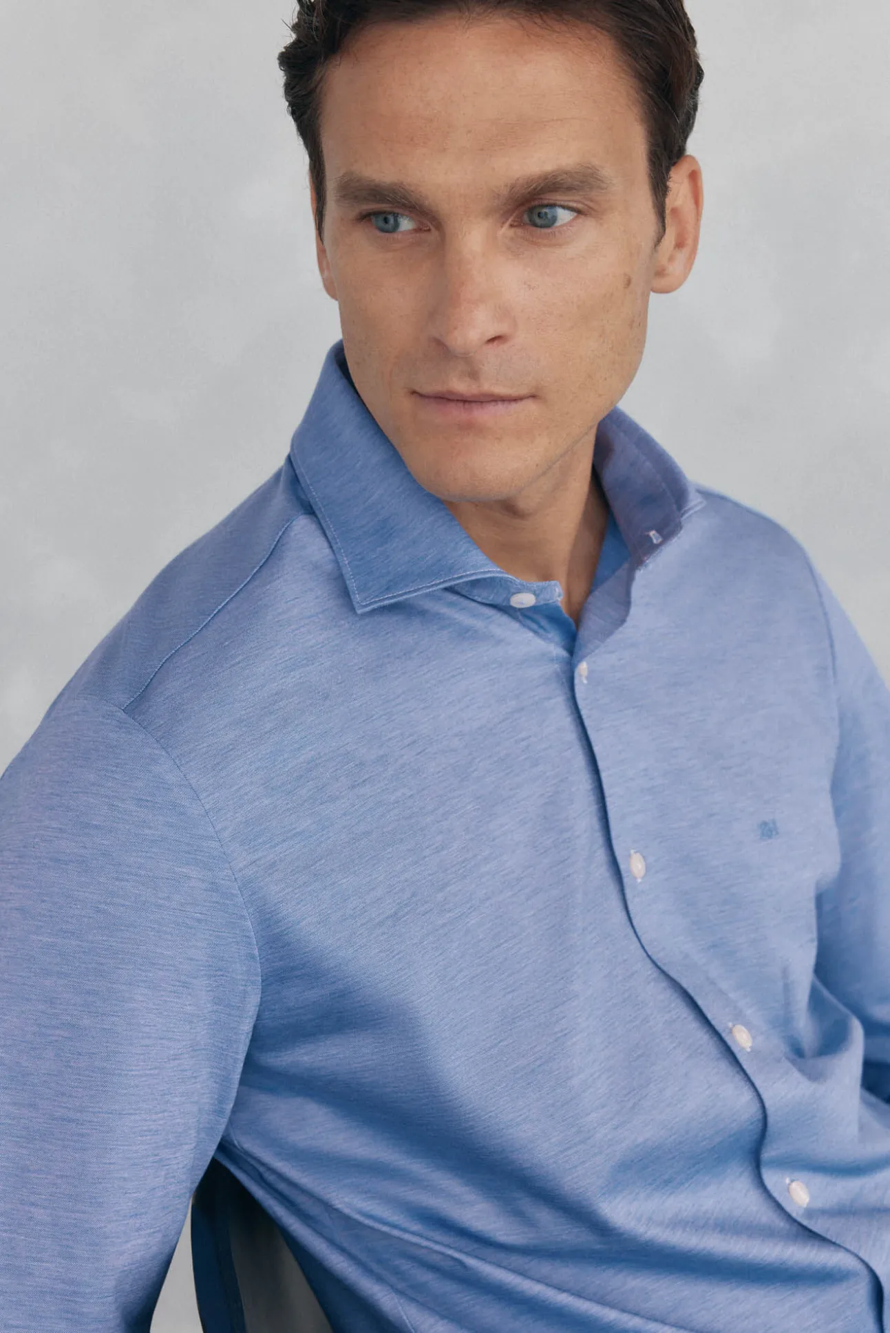 Camisa de malha malha