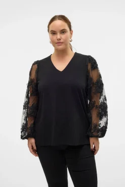 Camisa de manga comprida plus size