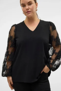Camisa de manga comprida plus size