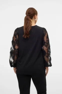 Camisa de manga comprida plus size
