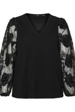 Camisa de manga comprida plus size