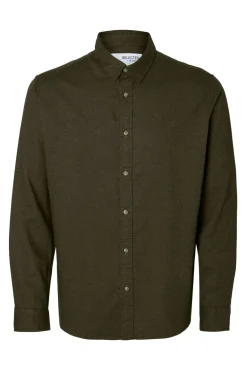 Camisa de manga comprida com corte slim