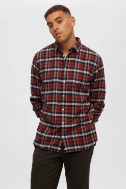 Camisa de manga comprida com corte slim