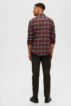 Camisa de manga comprida com corte slim