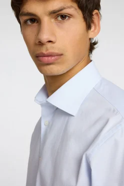 Camisa de manga comprida elegante 100% algodão