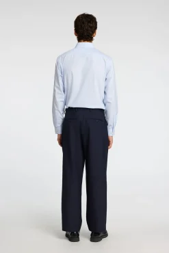 Camisa de manga comprida elegante 100% algodão