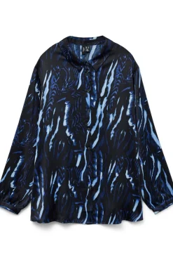 Camisa de manga comprida plus size