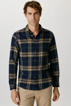 Camisa de manga comprida com corte slim