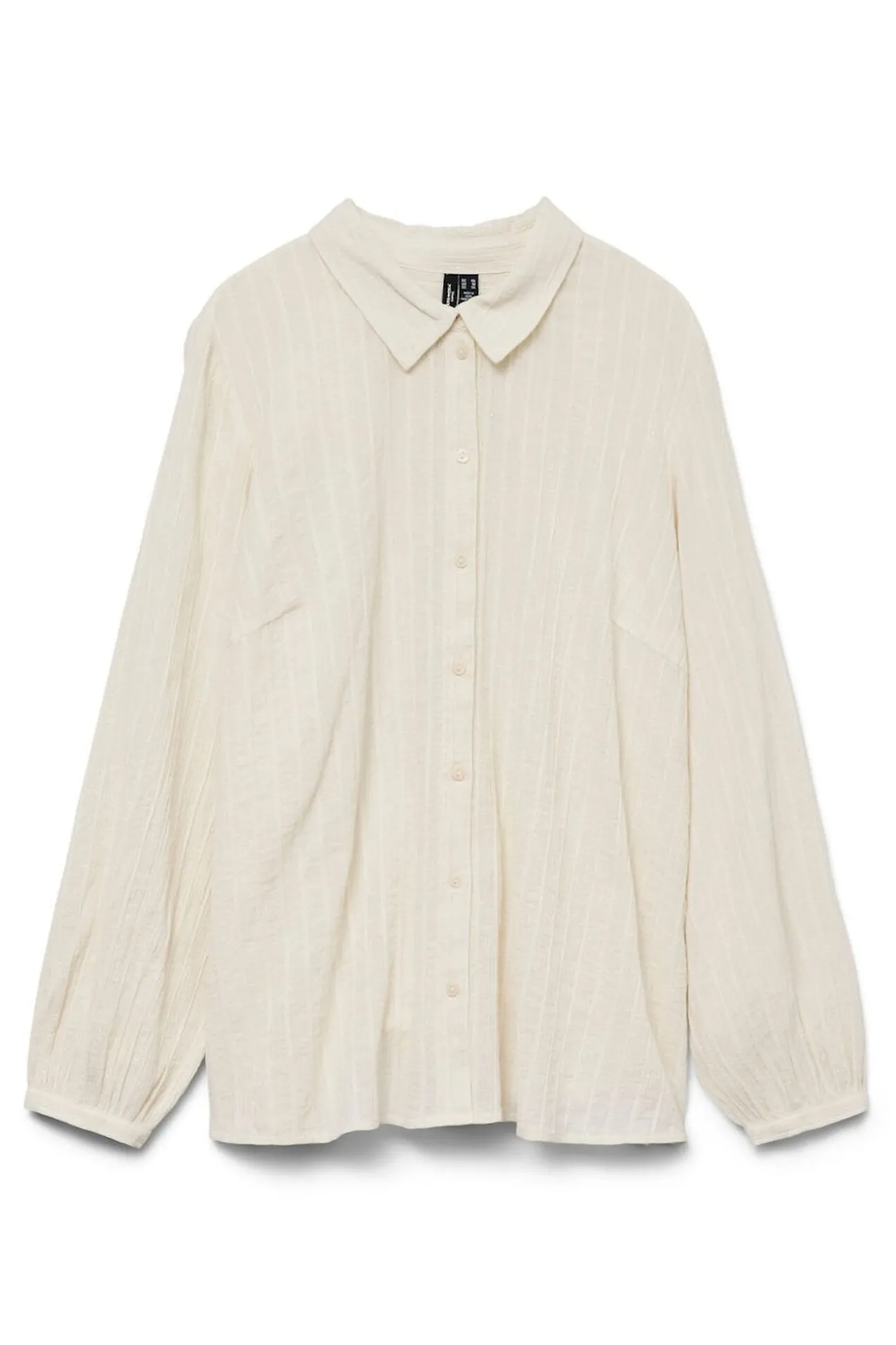 Camisa de manga manga comprida plus size