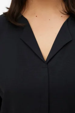 Camisa de manga manga tamanho grande