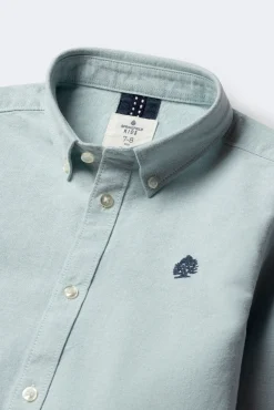 Camisa de menino com cotoveleiras