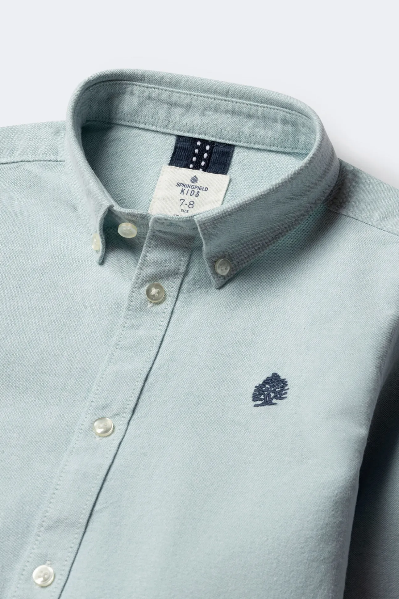 Camisa de menino com cotoveleiras