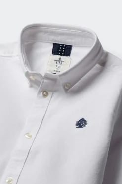 Camisa de menino com cotoveleiras