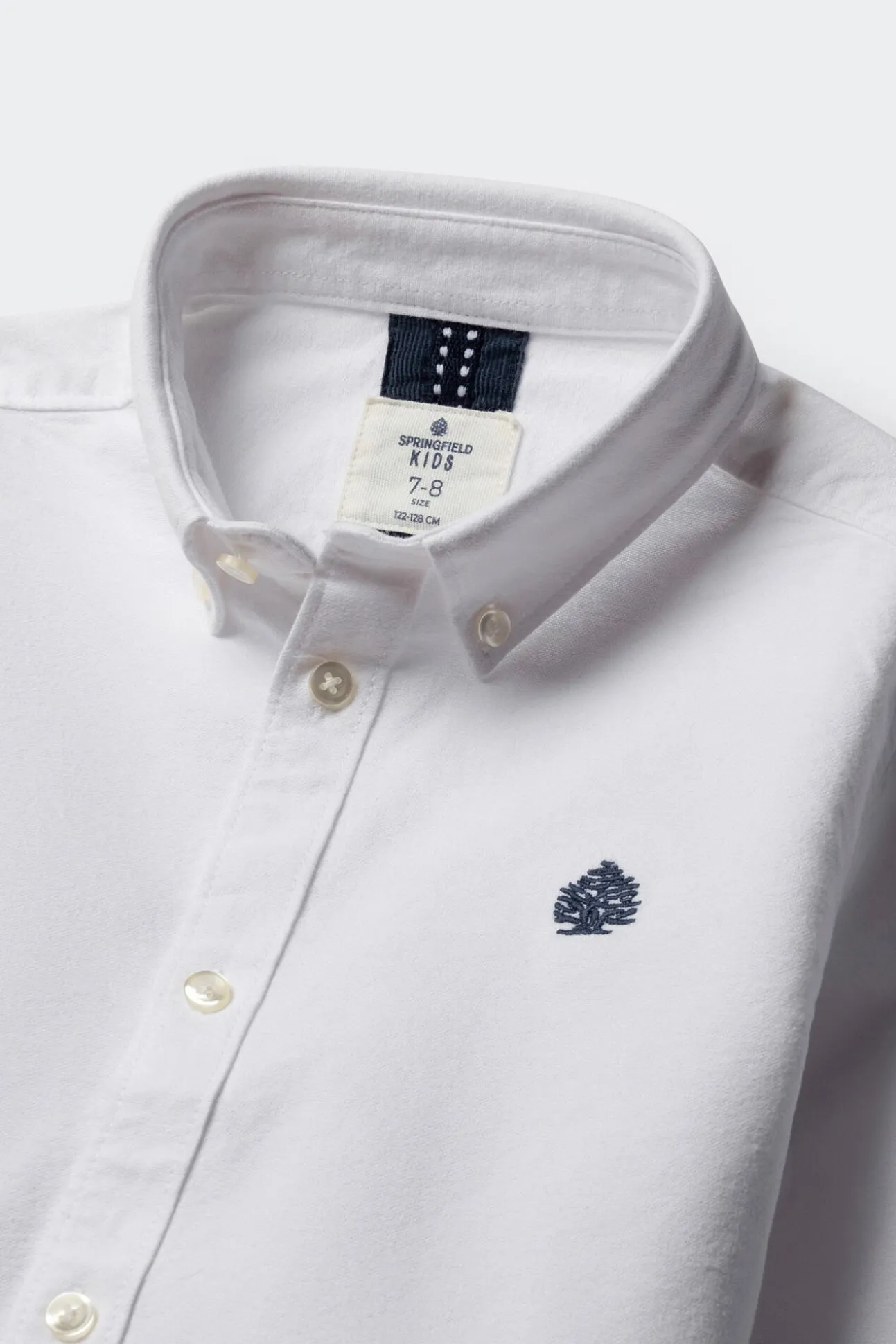 Camisa de menino com cotoveleiras