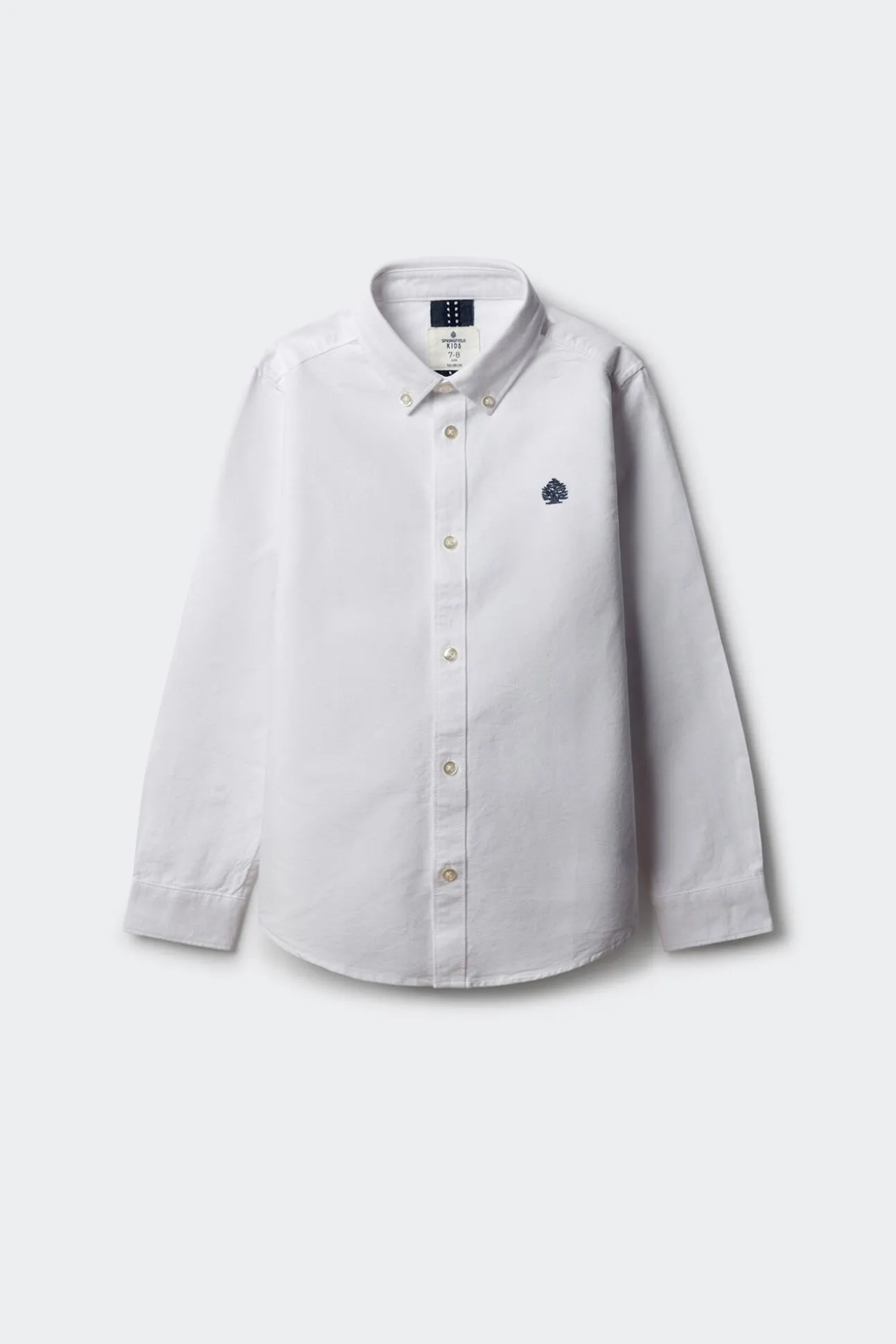 Camisa de menino com cotoveleiras