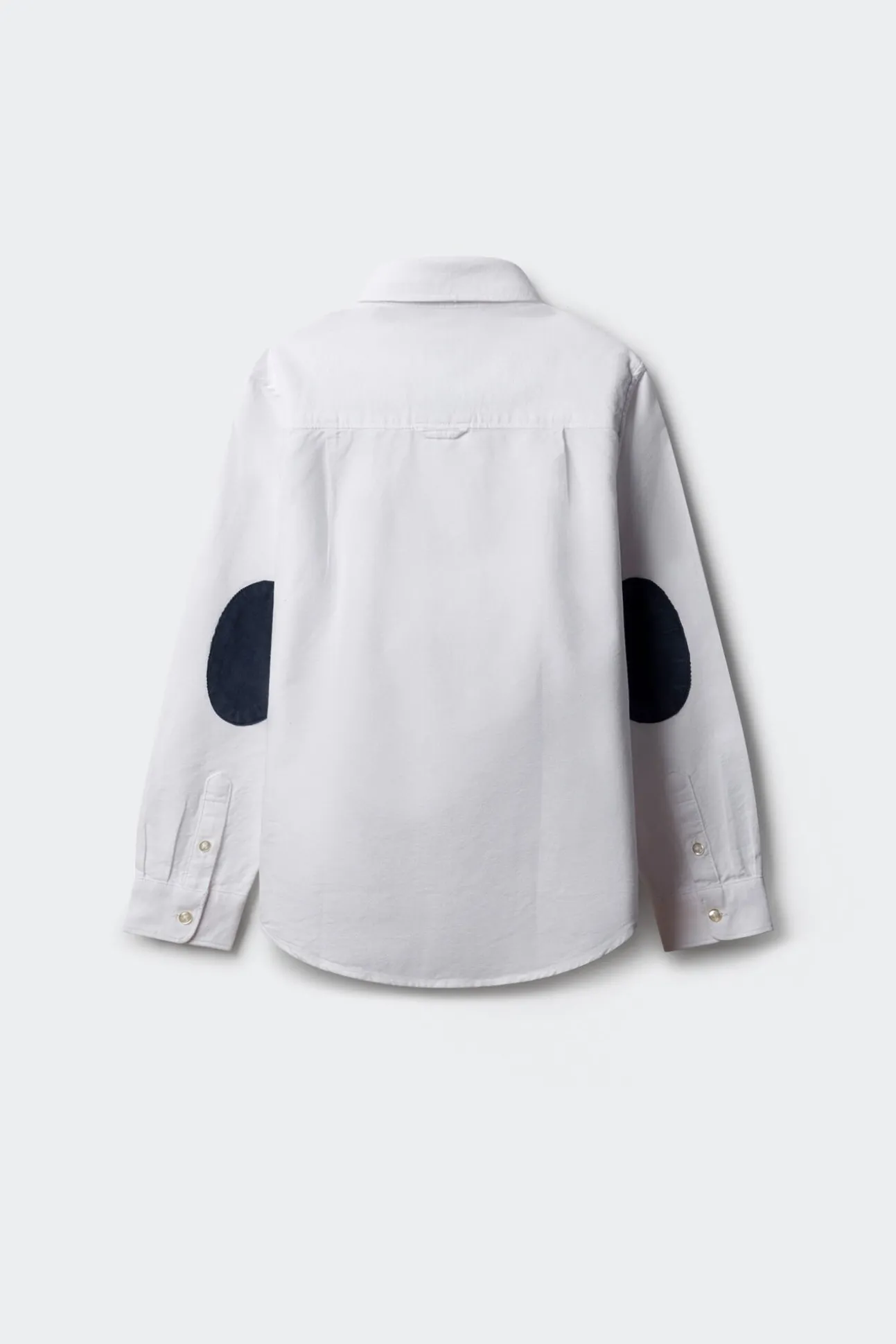 Camisa de menino com cotoveleiras