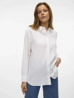 Camisa de mulher manga comprida versase