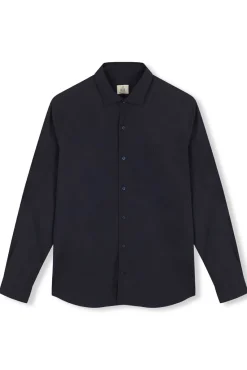Camisa de popelina lisa