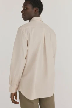 Camisa de popelina lisa