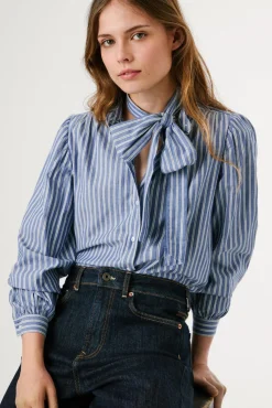 Camisa de Popelina listrada