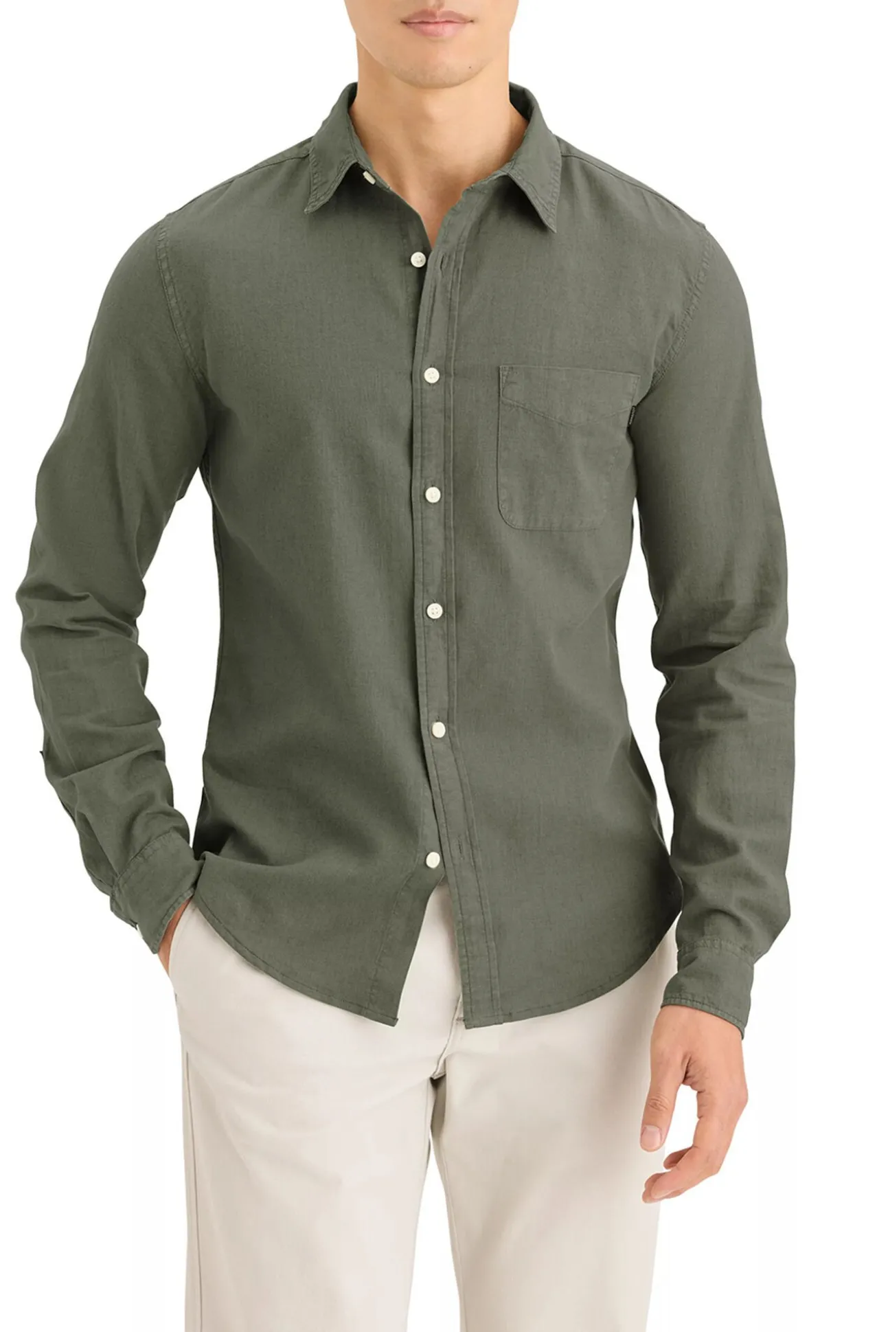 Camisa de popeline