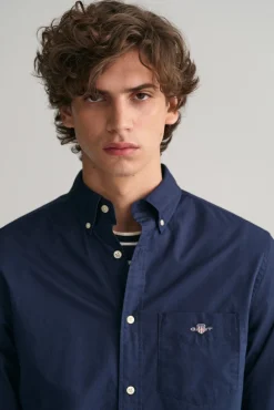 Camisa de popeline