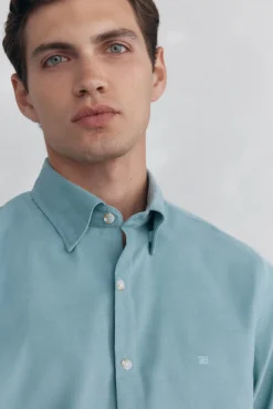 Camisa de veludo macio